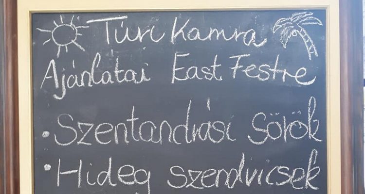 East Fest ideje alatt is várunk